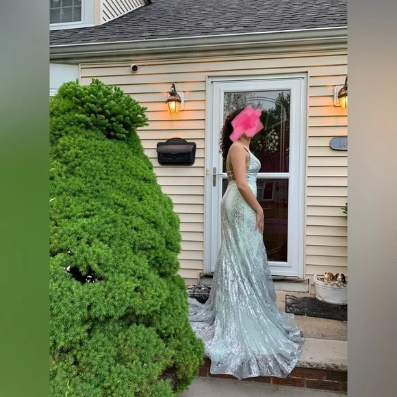 JVN by Jovani | Dresses | Mint Green Jvn By Jovani Prom Dress | Poshmark